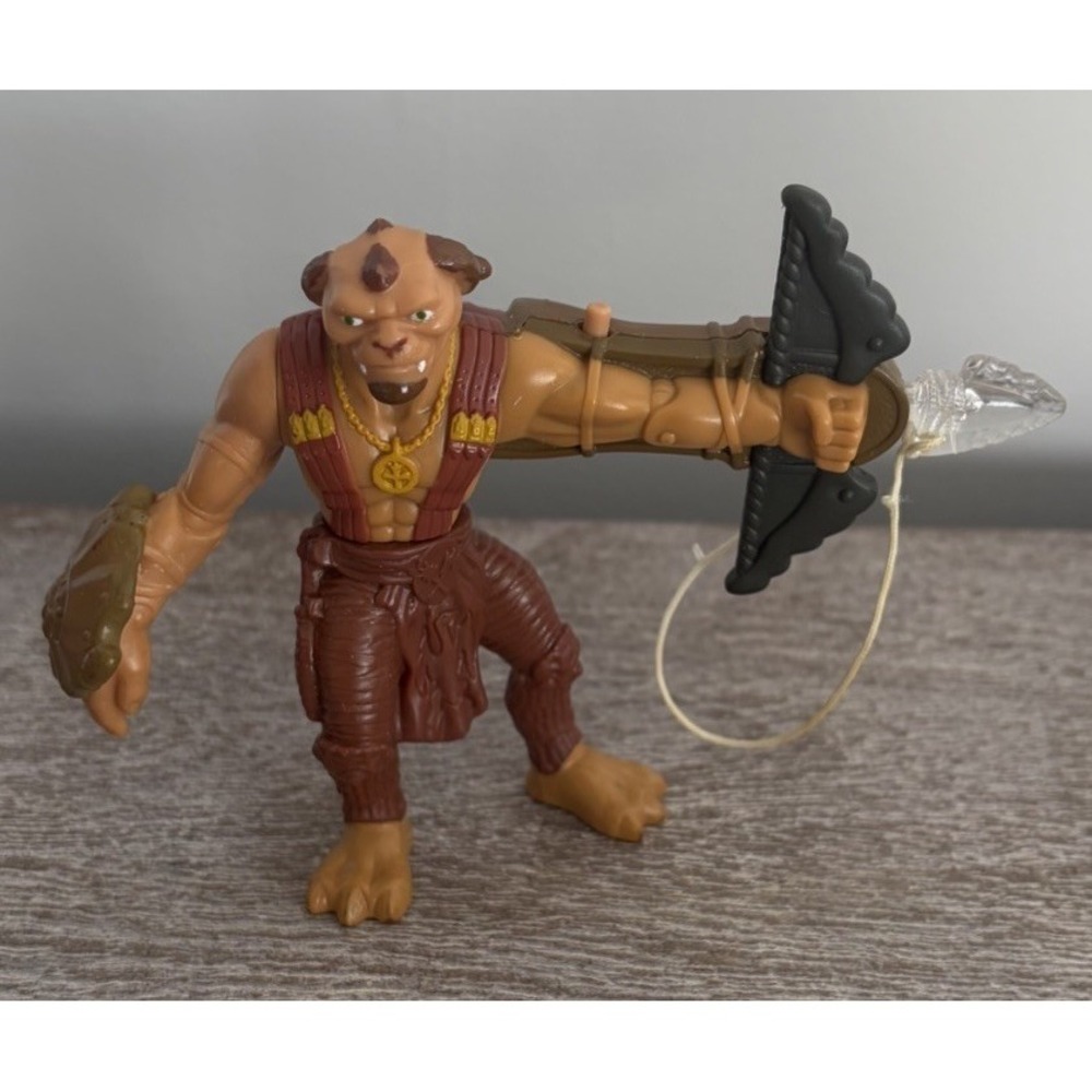 1998 Vintage Gorgonite Archer Small Soldiers Action Figure Shoots Arrow